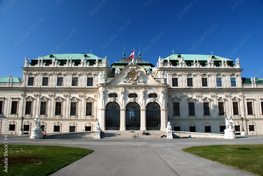 Obraz premium Upper Belvedere Castle, Vienna