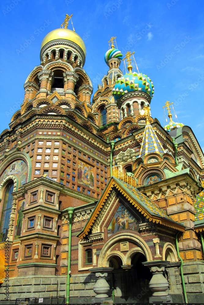 Christ the Savior Cathedral in St. Petersburg