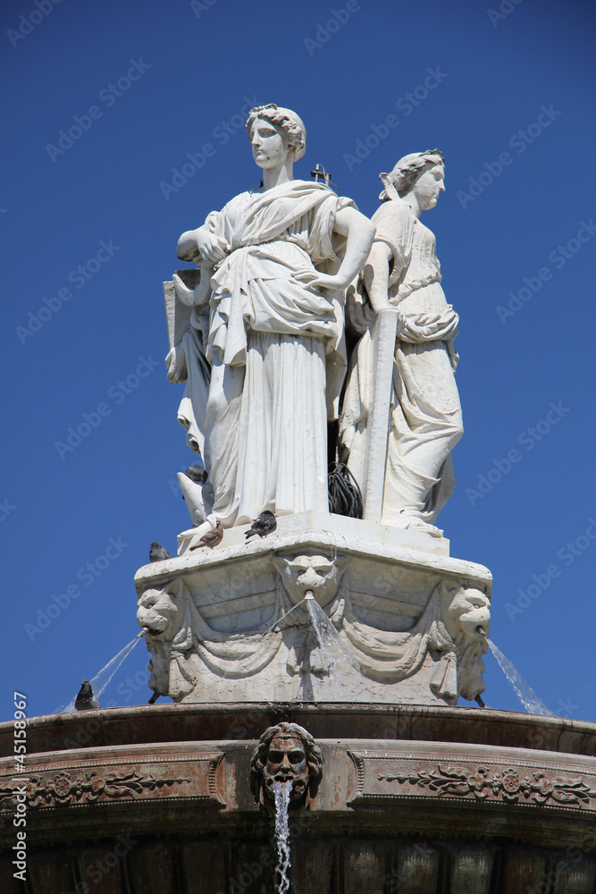 Fototapeta premium Fountain in Aix en Provence