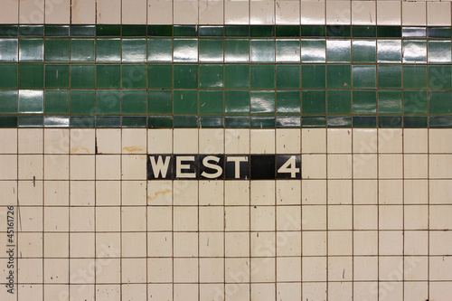 West 4th Station Sign