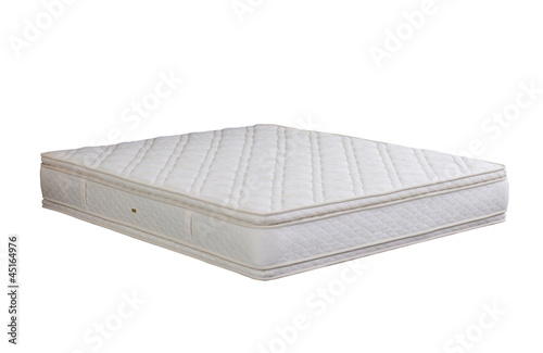 Soft mattress isolated