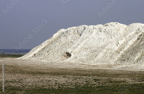 lime pile stack agriculture photo