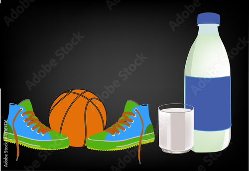 milk for athletes