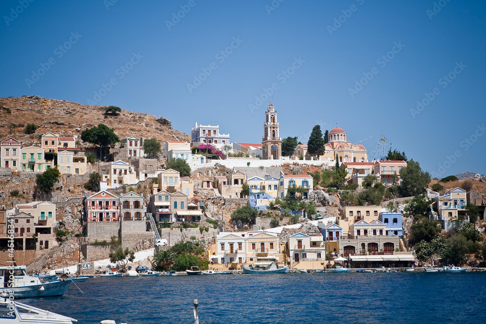 Island Symi (Simi), Dodecanesse, Greece Island Symi (Simi), Dodecanesse, Greece