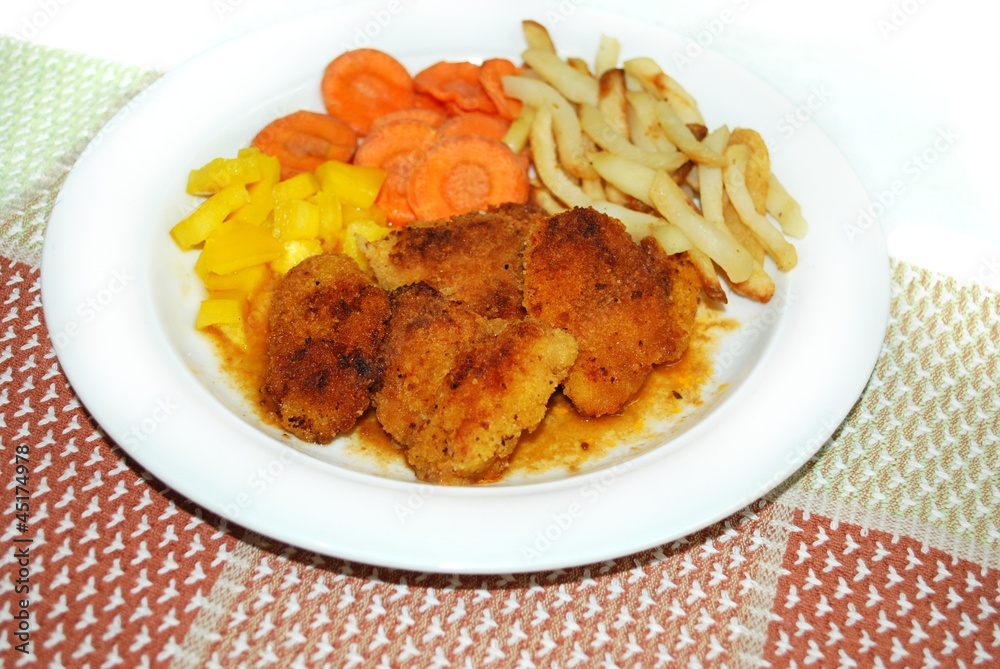 Hühnchen Nugget Hühnchen Nugget