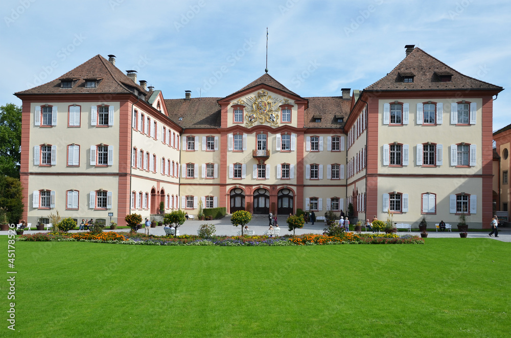 Baroque palace. Mainau island, Germany