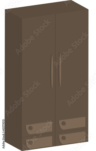 Kleiderschrank 2-türig