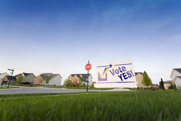 Lawn sign