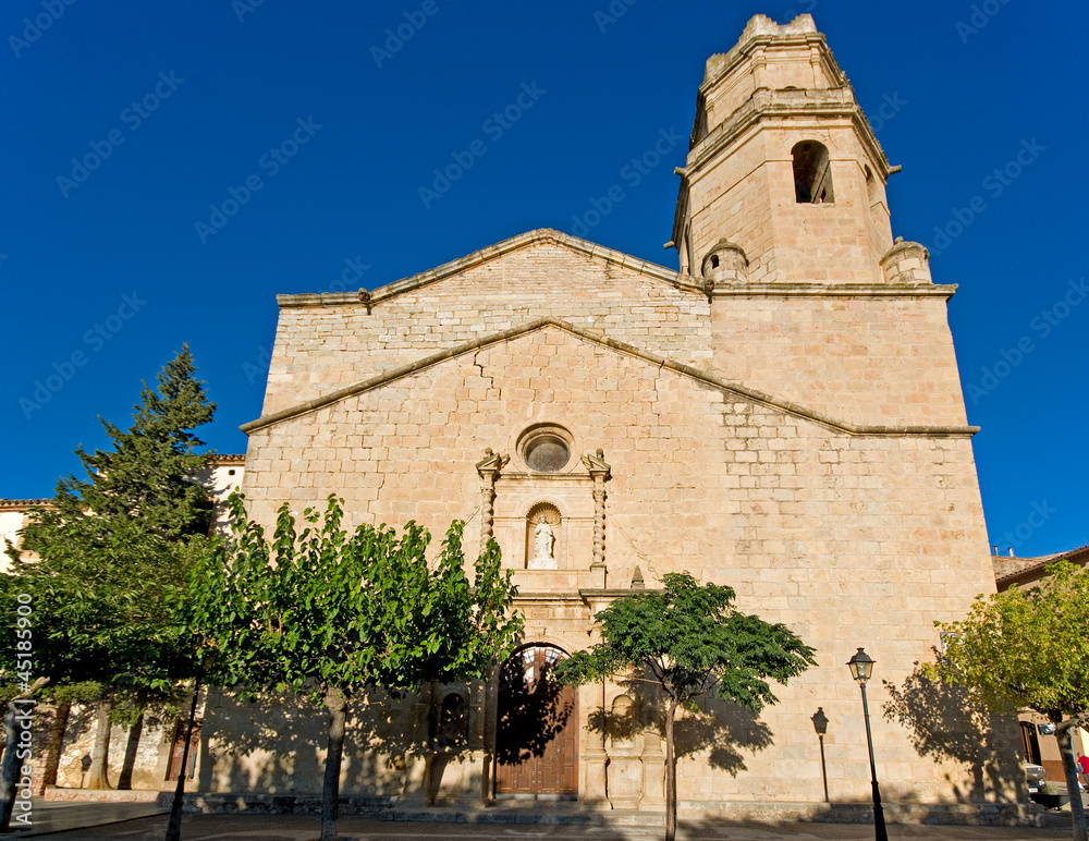 Arciprestal church of Sant  Jaume.Tivissa.Tarragona