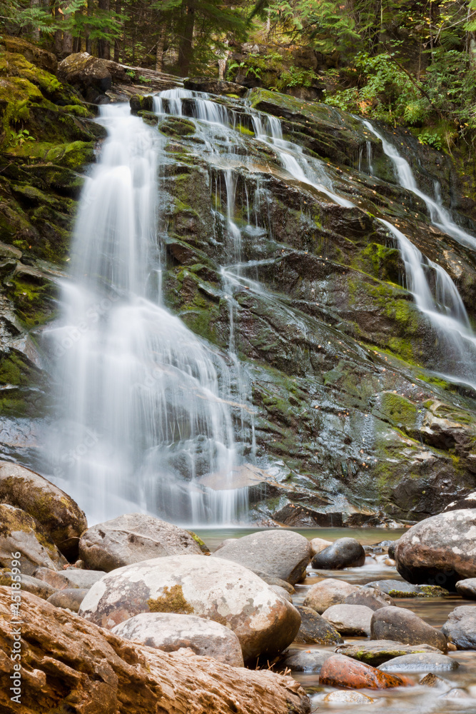 Obraz premium Snow Creek Falls, Idaho