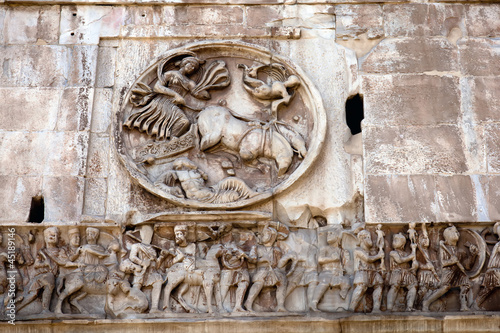 Details of the Triumphal Arch of Constantine photo