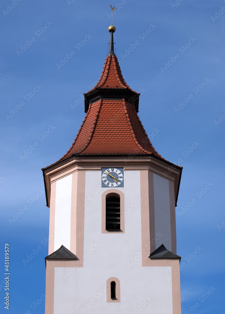 Fototapeta premium Kirche in Biberbach..