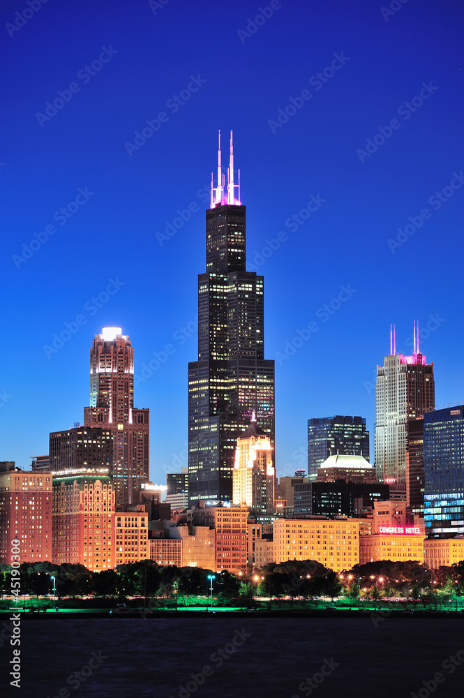 Fototapeta premium Wieża Chicago Willis