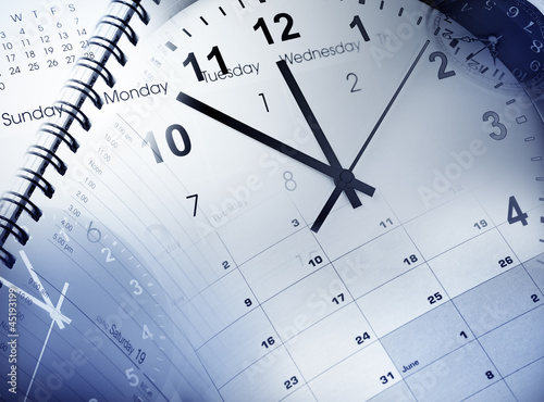 Clocks and calendars. Time management