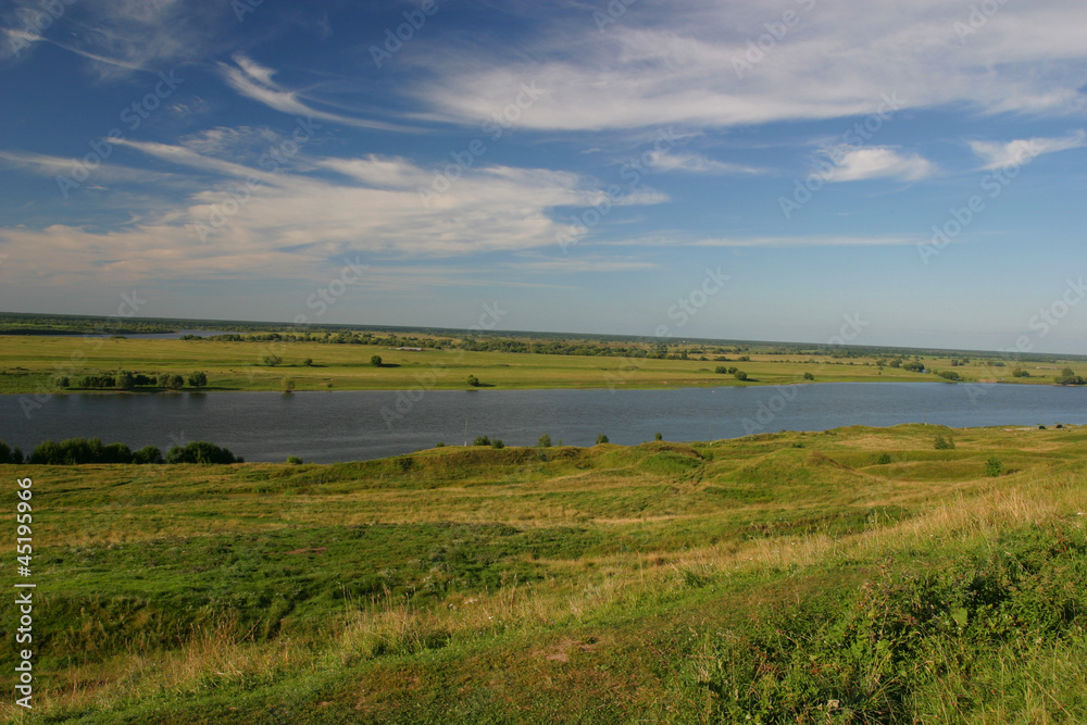 Fototapeta premium Beautiful landscape in Russia