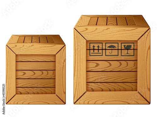 Wooden box icon