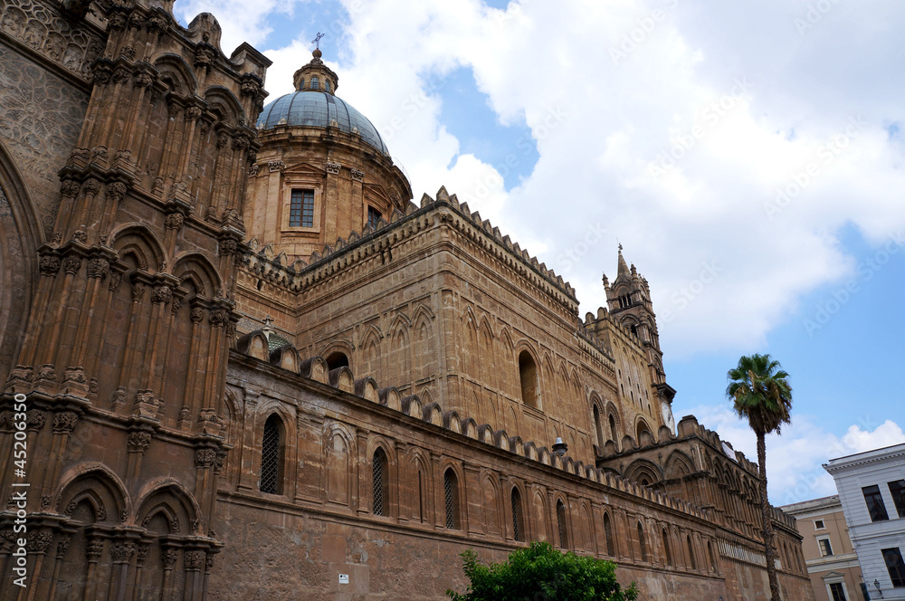 The cathedral of Palermo in Sicily