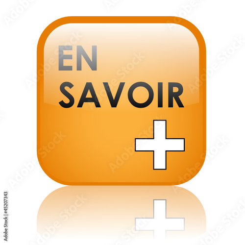 Bouton Web "EN SAVOIR +" (à propos plus informations découvrir)