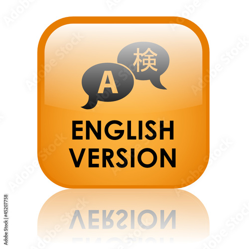 "ENGLISH VERSION" Web Button (language translation website uk)