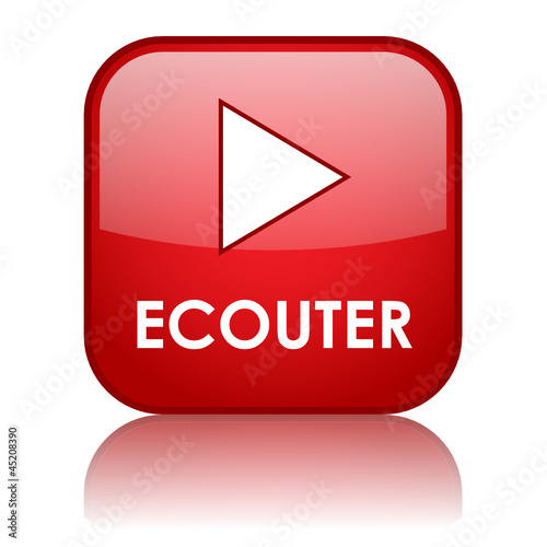 Bouton Web "ECOUTER" (audio live lecture musique en direct)
