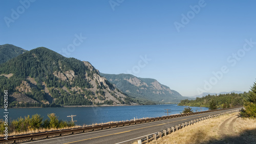 Washington Route 14 in Columbia River Gorge