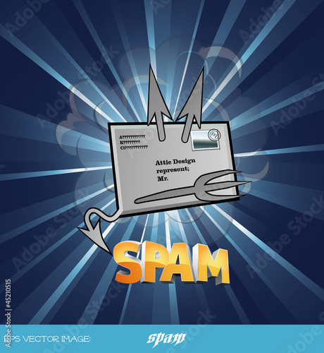 eps Vector image:spam Ⅱ