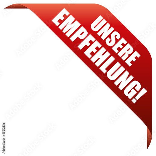 Ecke Unsere Empfehlung