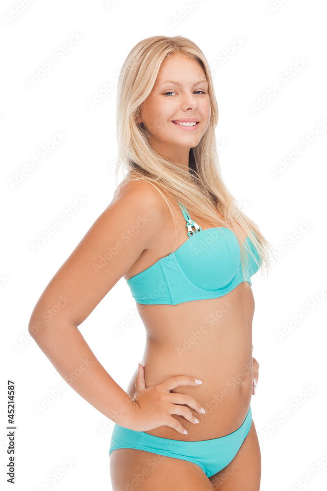 Obraz premium beautiful woman in bikini