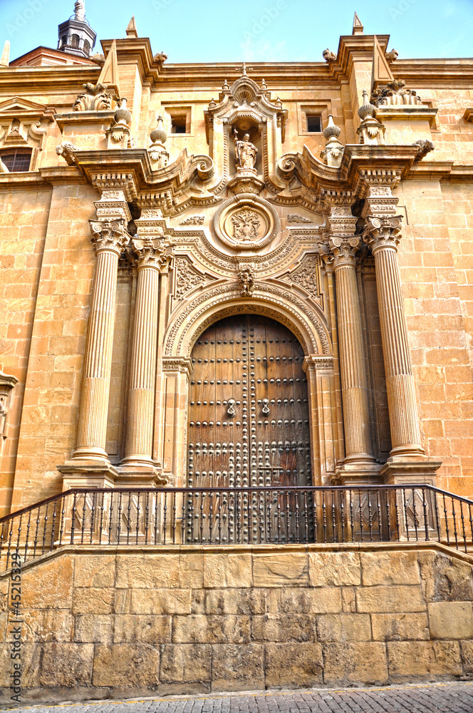 Catedral de Guadix, portada barroca