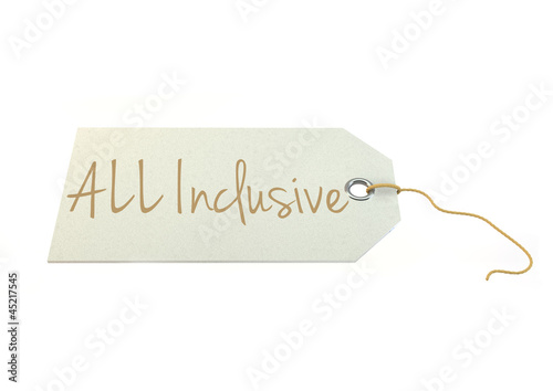 All Inclusive Label