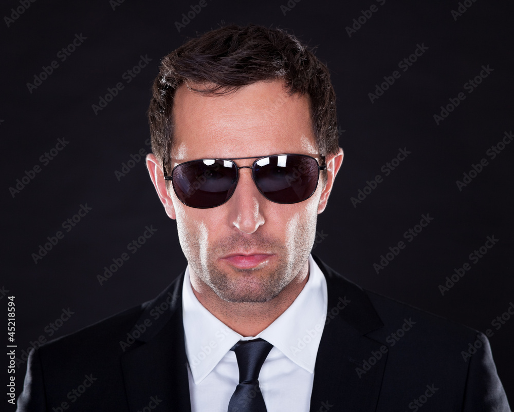 Portrait Of Young Man With Sunglasses