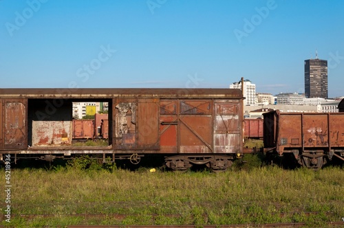 Rusty wagons