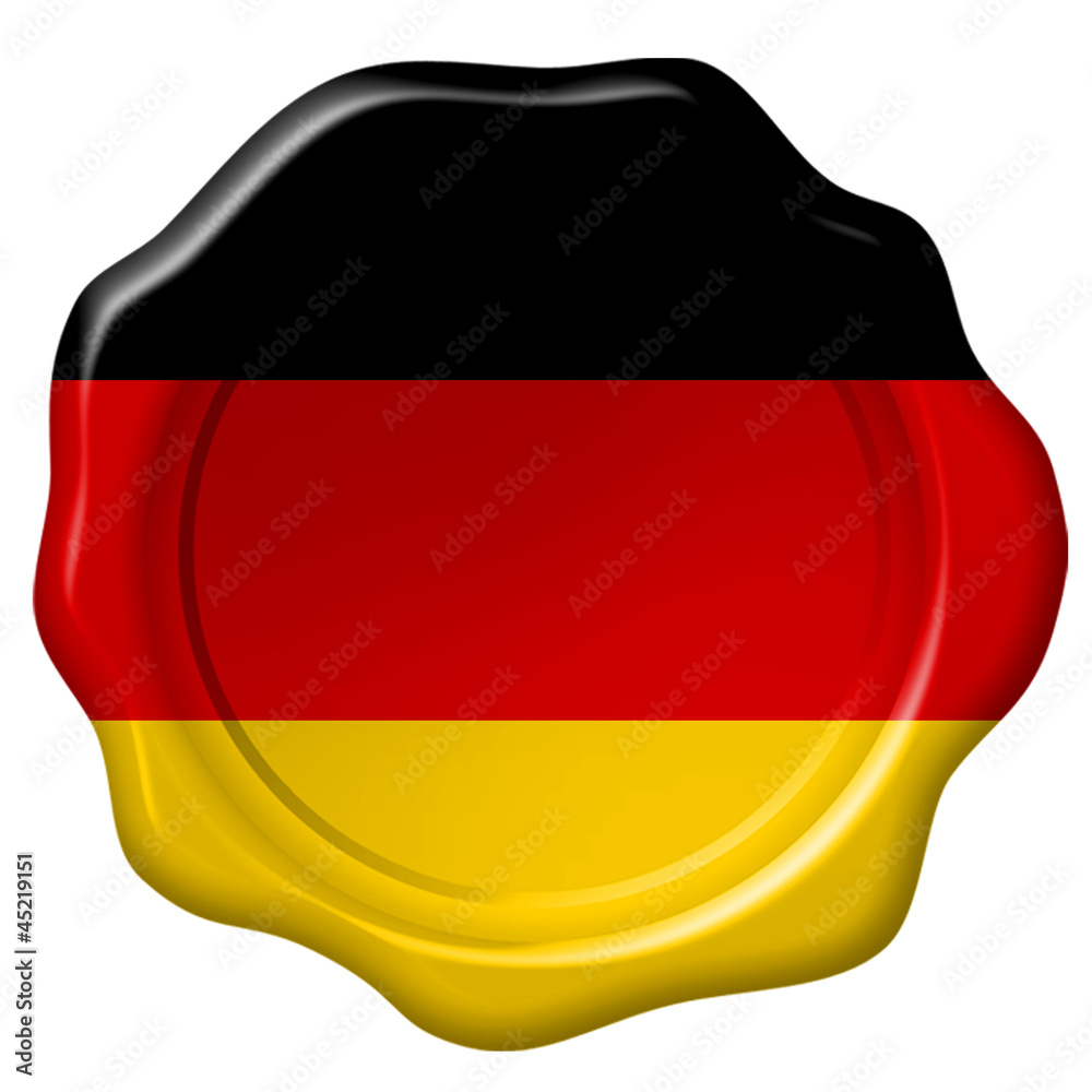 Naklejka premium Siegel - Deutschland