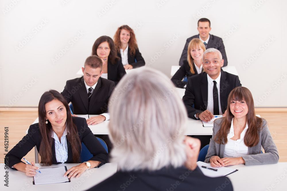 Fototapeta premium Portrait Of Business People
