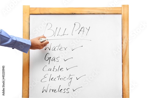 Pay utility bills