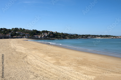 playa, san juan de luz, francia © carballo