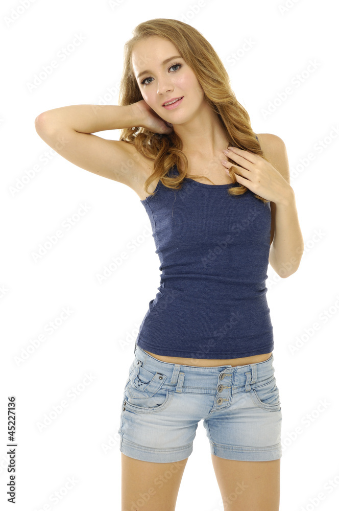 happy smiling young girl posing nice expressions happy smiling young girl posing nice expressions
