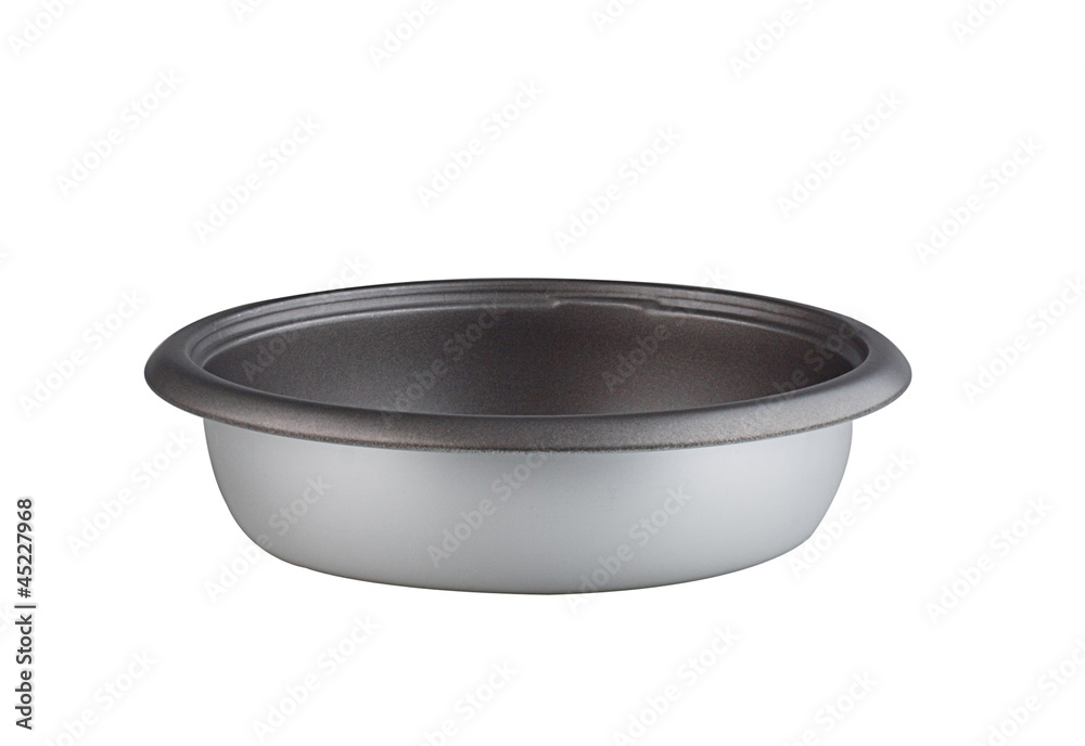 Empty blank tray for putting your food isolated Empty blank tray for putting your food isolated