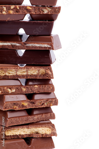 Frame of Chocolate Blocks
