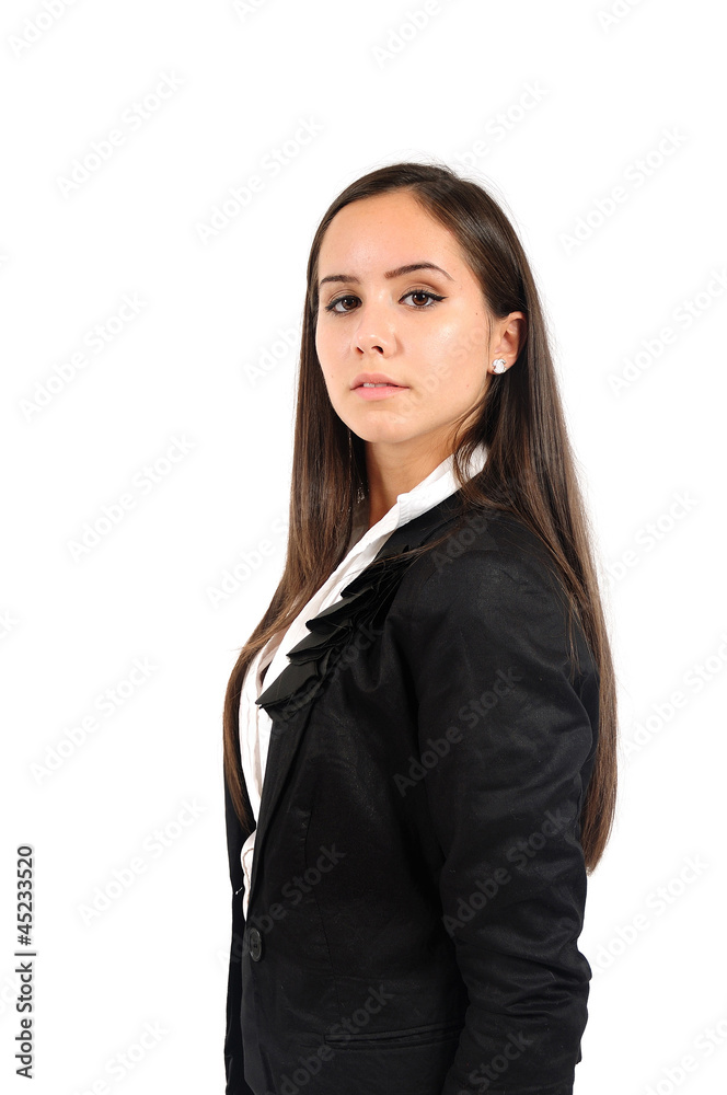 Isolated Business Woman Isolated Business Woman