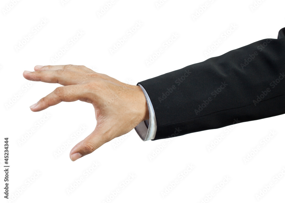 business man hand