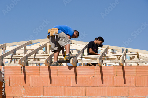 charpentier, couvreur, travaux photo