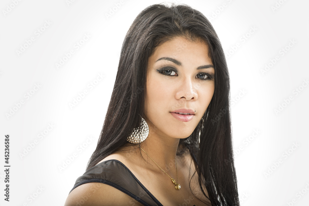 Portrait of beautiful Asian woman Portrait of beautiful Asian woman