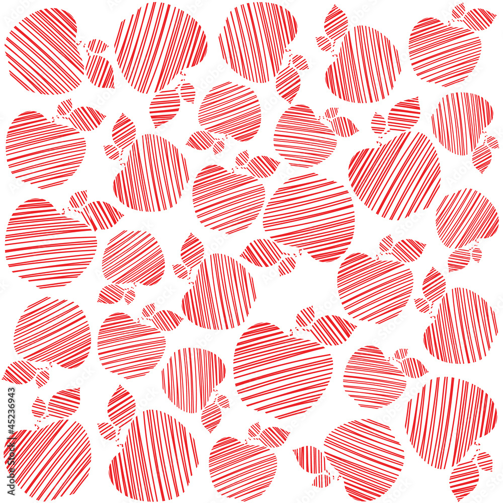 Apple vector background Apple vector background
