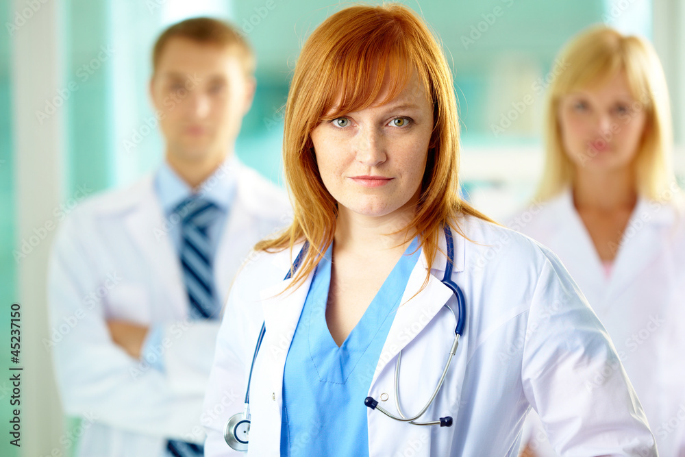 Fototapeta premium Female practitioner