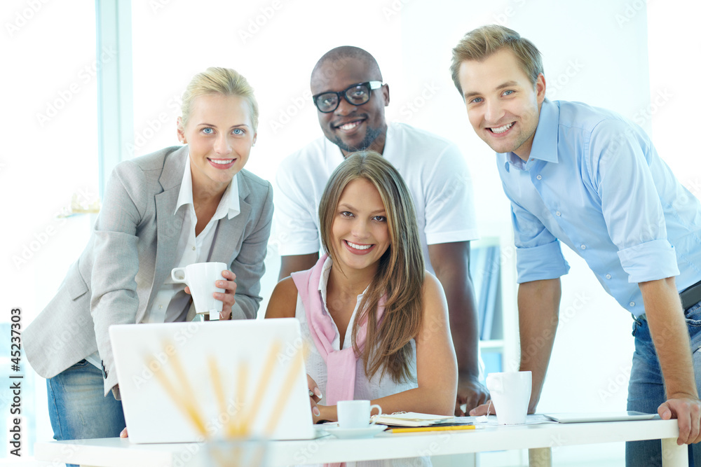 Obraz premium Team of students