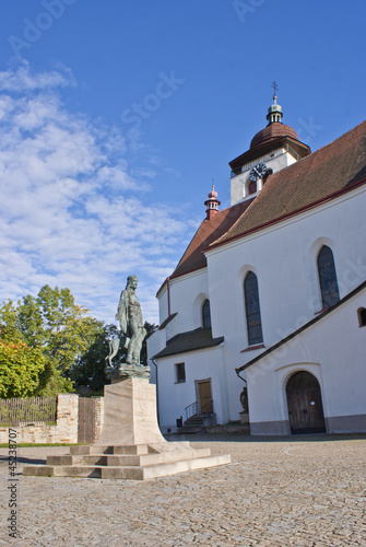 Kościół Świętej Trójcy Nowe Miasto nad Metują, Czeska Republika