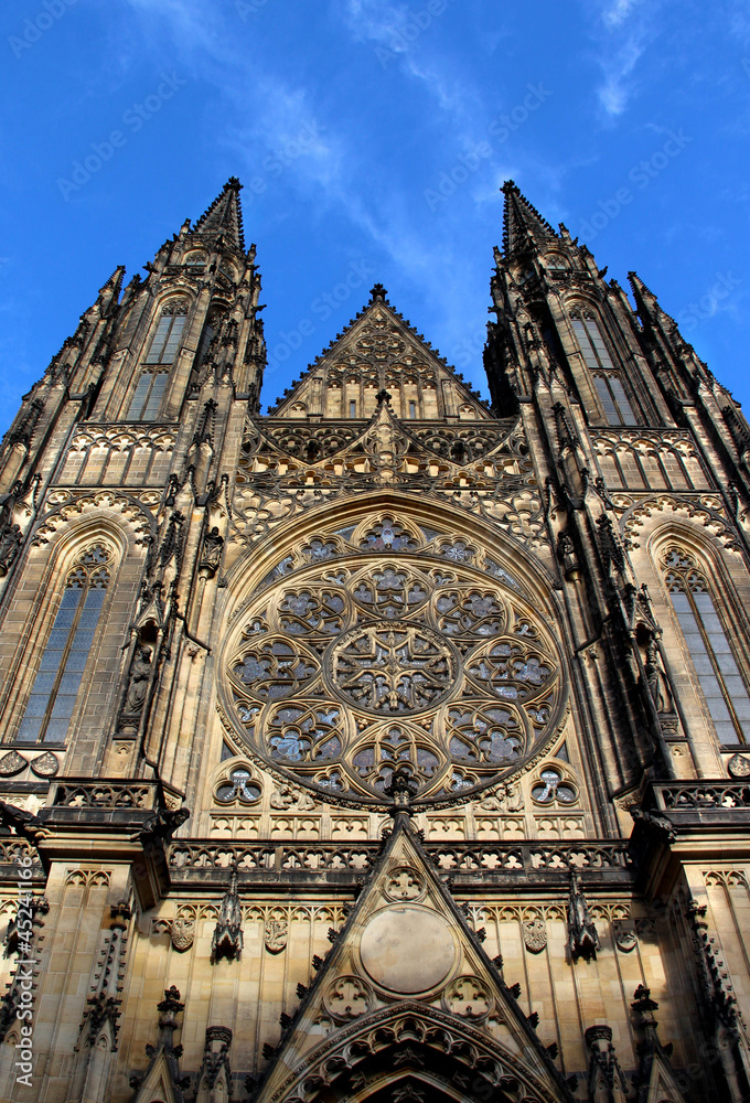 Fototapeta premium Prague castle Saint Vitus Cathedral