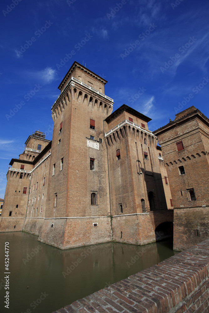 Castle in Ferrara, Italy