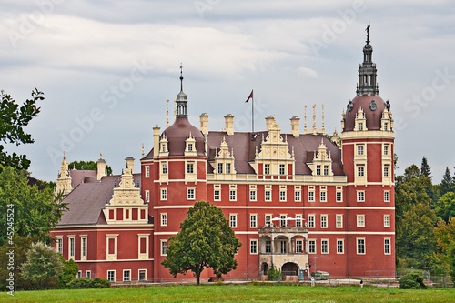 Obraz na płótnie Schloss Bad Muskau w salonie
